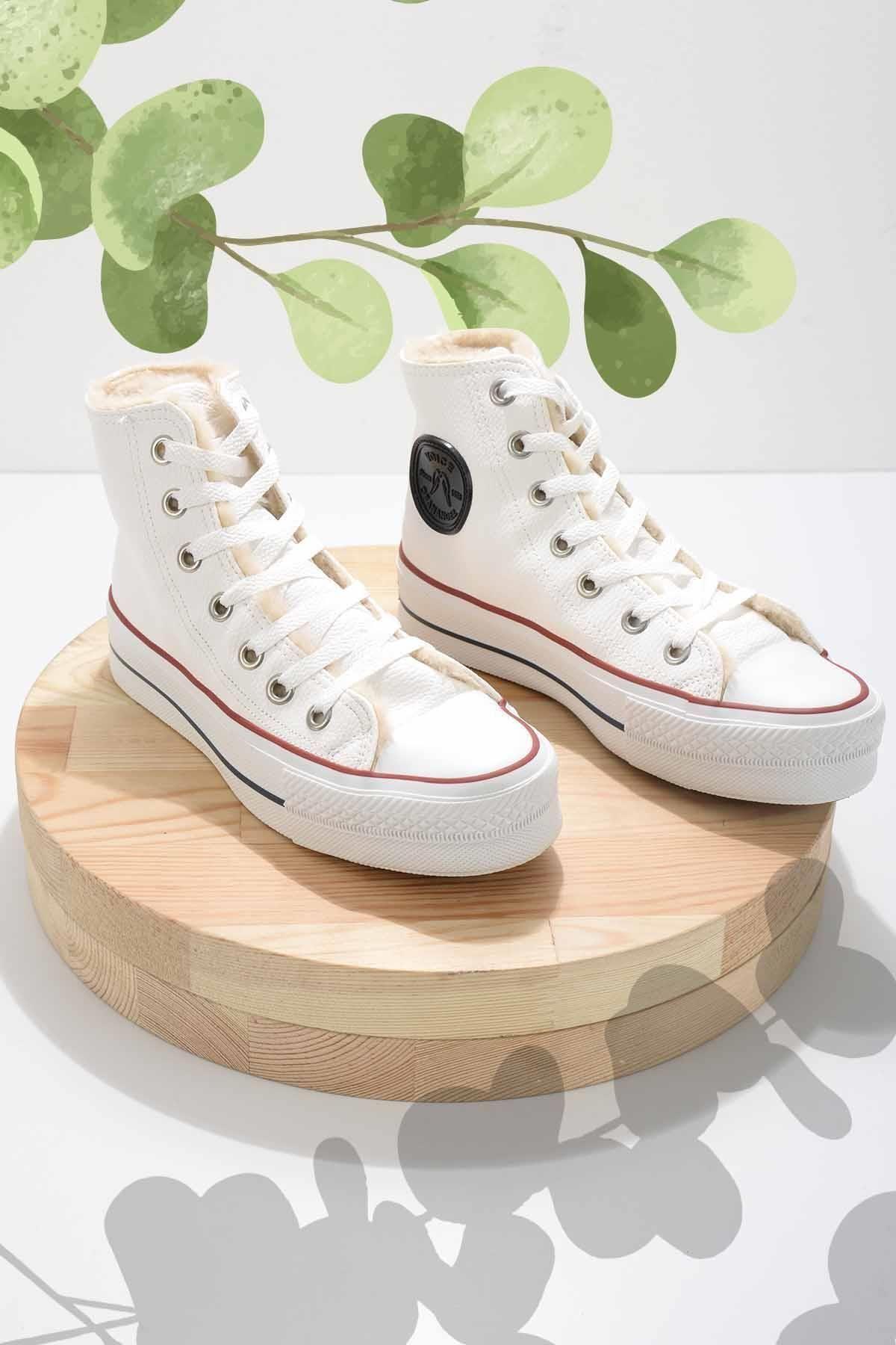 

Women s Fashion Faux Leather Flat Heels Casual White Sneaker Shoes 39