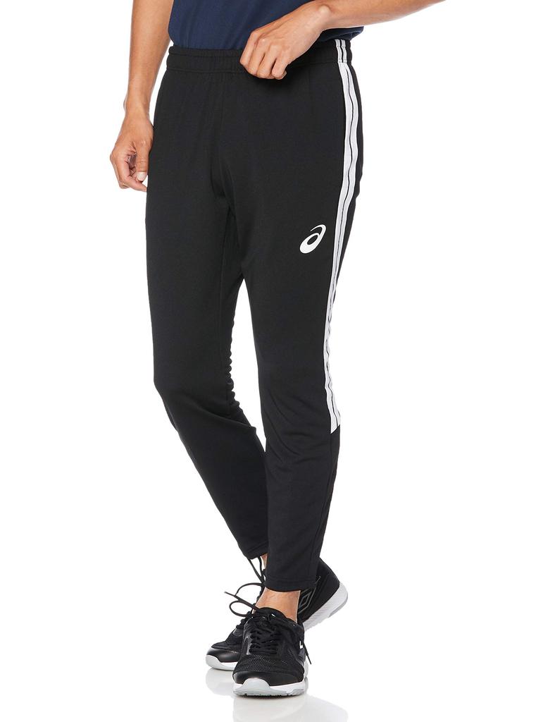 Soccer Wear Team Practice Long Pants 2101A105 Performance Black Japan XL to Japanese size [ASICS] Men's (equivalent XL)