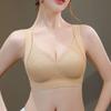 Seamless Soft Support Lace Lifting Bra Comfortable and Push-up Jelly-like Cup Bra