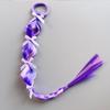 2PCS Colorful Children's Wig Braids Handmade Colorful Braided Hair Ties  Photography Props