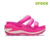 Crocs Mega Crush Triple Strap Pink Sandal 209842 6tw