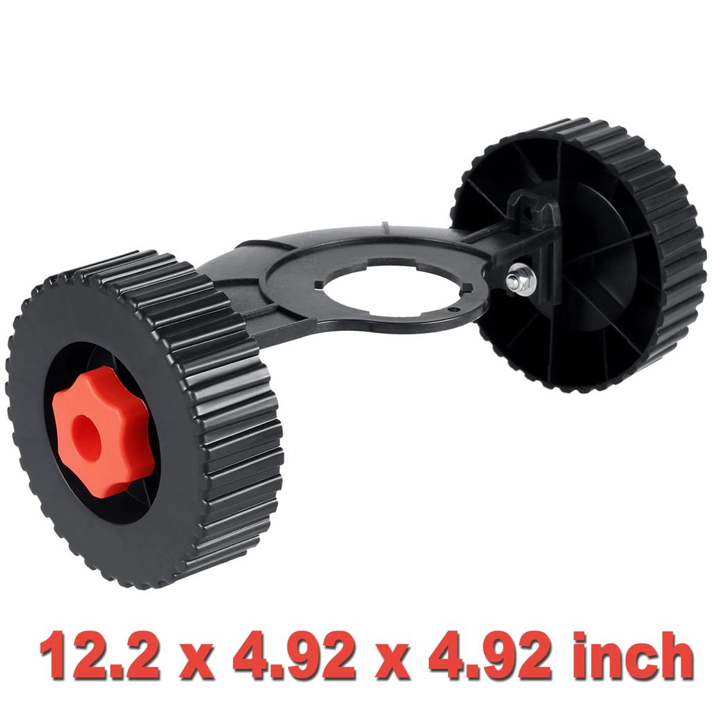 5PCS/1PCS Lawn Mower Support Wheel Support For Weed Trimmer String Trimmer Support Wheels Attachment for Grass Eater Holder