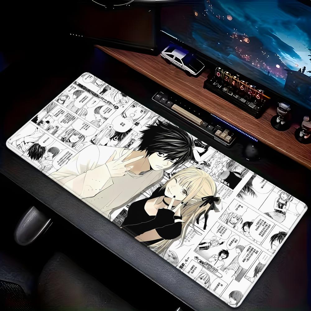 China's -selling mouse pad DEATH NOTE Animation Beautiful  XXL Game Exclusive MousePads PC Computer pad Non-slip Decor