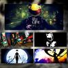 Cool Urban Anime Ddurarara Mouse Pad Large Thick Desk Pad Stitched Edges Gaming Mouse Mat For Pc