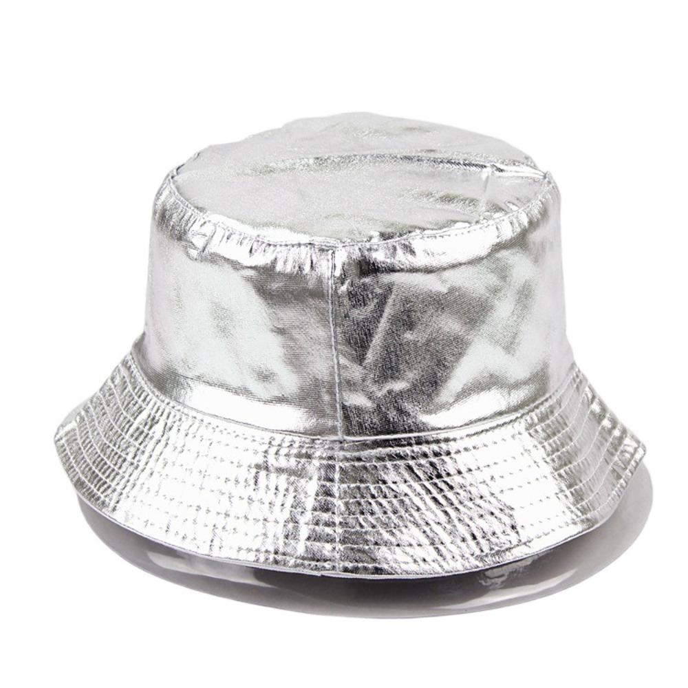 Harajuku Fisherman Hat Solid Color Bucket Cap Simple Sun Hat  Women