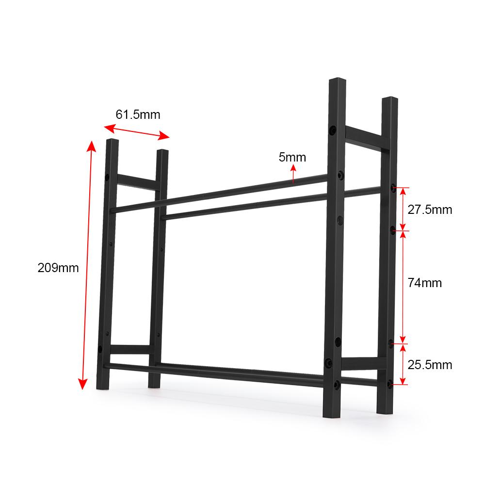 YEAHRUN Metal Alloy Tire Rack for Axial SCX10 Wraith 90048 F350 TRX-4 1/10 RC Car Crawler Model Parts 1.9/2.2inch Tires Wheels