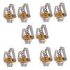 Classy-10Pcs 1/4 Inch 6.35Mm Stereo Input Jack Plug Socket For Electric Guitar Bass, Guitar Pickup Output Jack, Guitar Parts