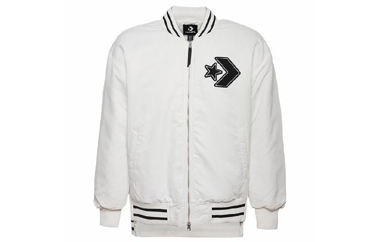 Converse Baseball Jacket Men s White 10019324-A01 L