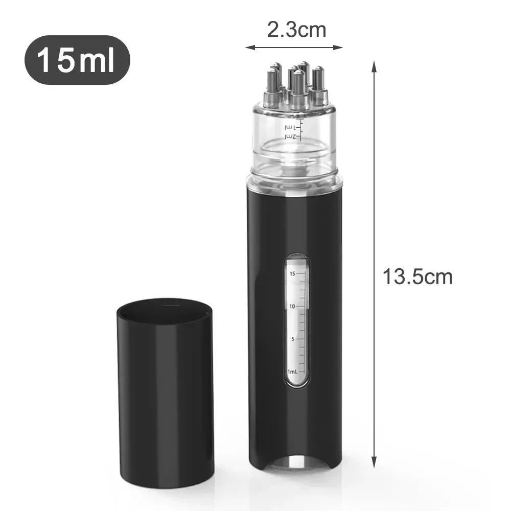 

Портативный аппликатор для кожи головы, жидкая расческа, мини-массажная расческа, эфирное масло, жидкий направляющий массажер против выпадения волос, инструменты для ухода за кожей головы 1PCS чёрный