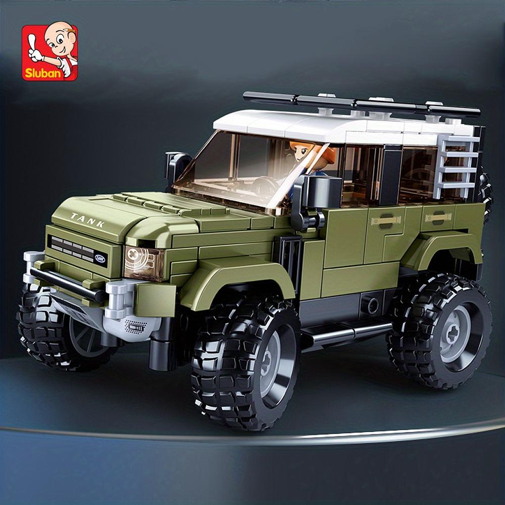 Car Model Building Block Toys, Sport Utility Vehicle Model Creative Diy Toy Assembled Building Blocks Kit, Christmas Gifts