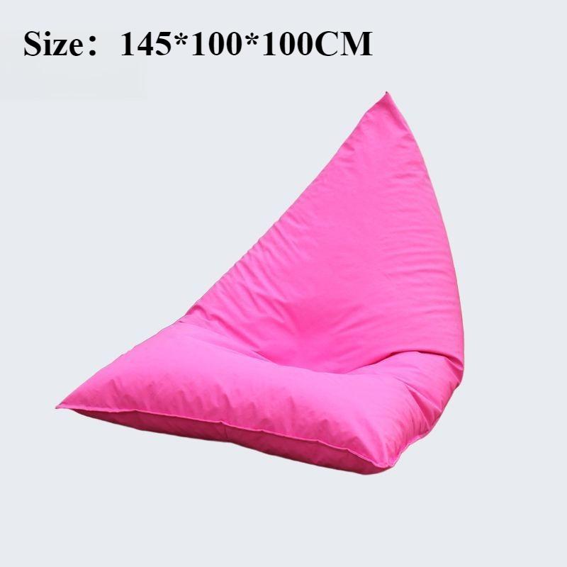 

Portable Bean Bag Sofas Modern Living Room Lazy Sofa Outdoor Garden 1-person Reclining Chair Comfortable Soft Backrest Chair розовый