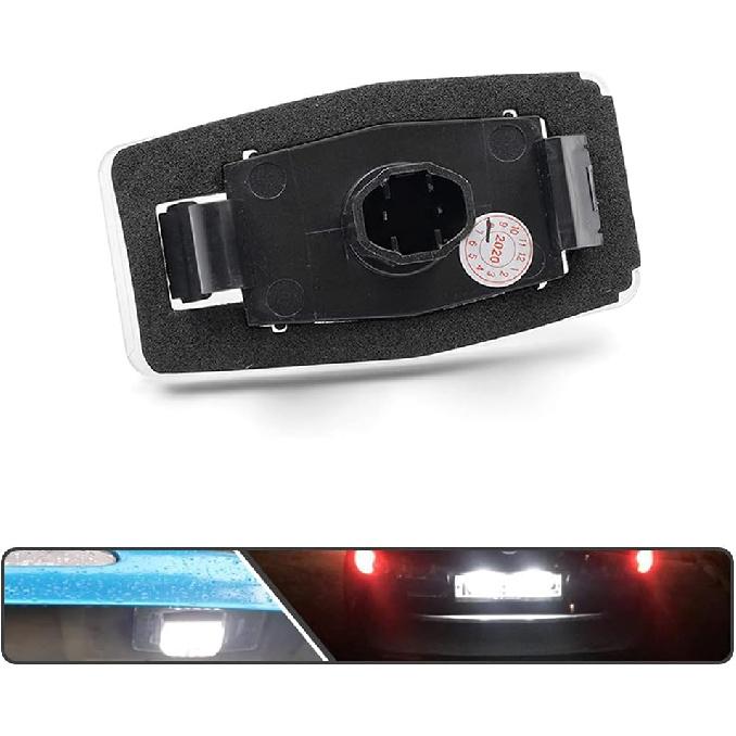 2Pcs LED License Plate Lights Number Lamp for Maz'da Miata MX-5 1999-2005/Protege 99-03/Protege5 02-03 Powered by High Power SMD Xenon White LED