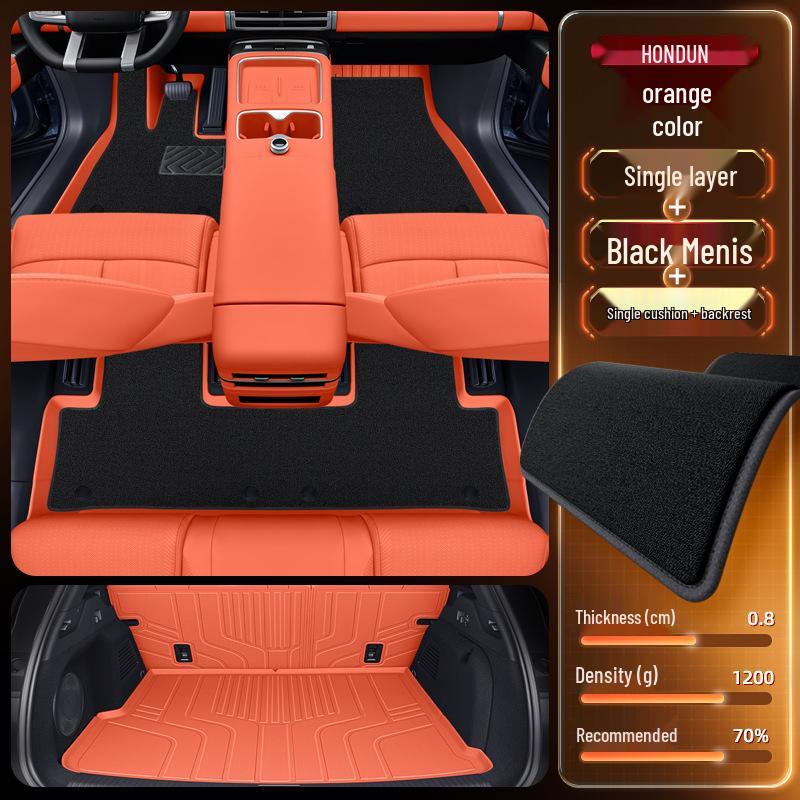 BYD Leopard Titanium 7 TPE Floor Mats - 2025 Interior Car Accessories Set