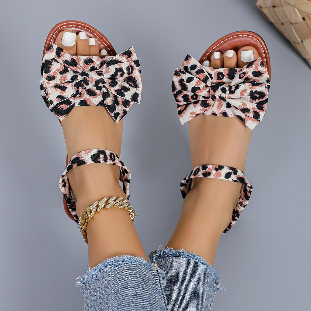 Flat-bottomed Women's Shoes, Casual Flat Heel Beach Flip-flops