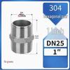Shuang 304 Edelstahl Sechskantnippel