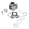 Engine Cylinder Assembly Kit with Piston Gaskets Aluminum Alloy for GY6 4Stroke 125cc Scooter Motorcycle ATV Go Karts
