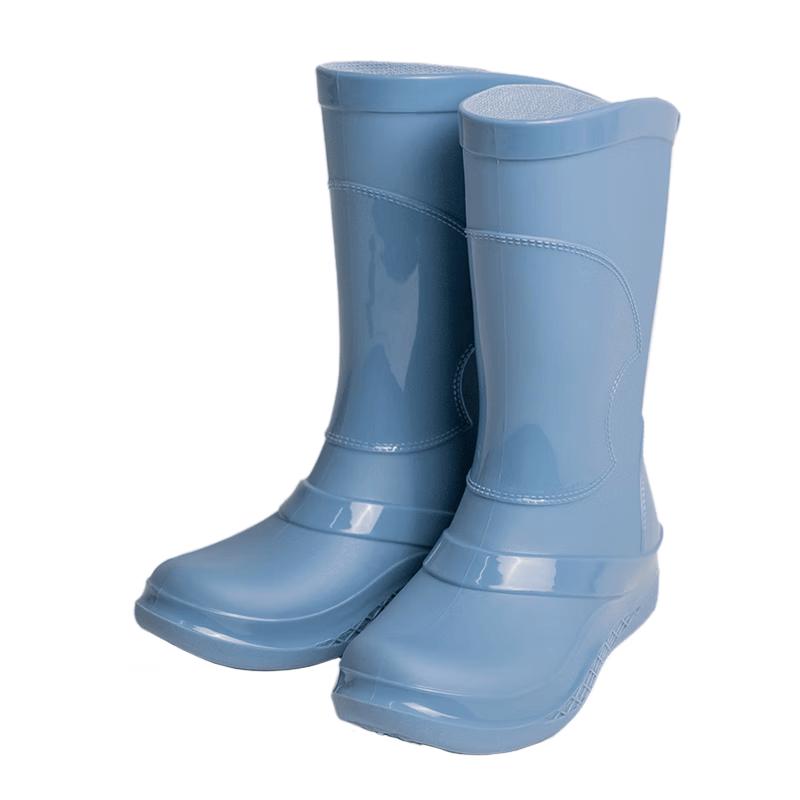 Women s Mid-Calf Waterproof Work Rain Boots 36