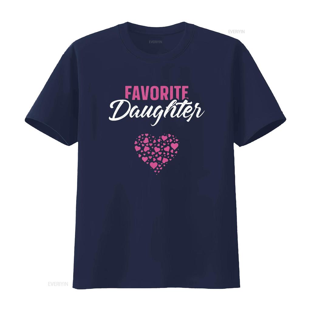 Favorite Daughter T Shirt For Her Mother s Father Day vintage Washed Breathable Unisex Soft fashion streetwear designer clothes