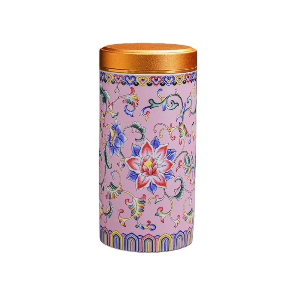 Ceramic Empty Tea Tin Can Mini Storage Jar Storage Can Tea Packaging Box  Tea-leaves Packaging