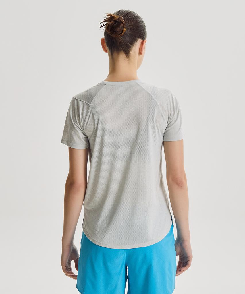 Nyuballanseu Nbneg36402 / Women Athletic Short Sleeve Tee (L/Gray)