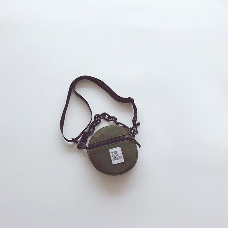 Bolsa para Niños Niños y Niñas Bolsa Redonda Pequeña Bolsa de Hombro de Nailon Monedero Bolsas para Niños