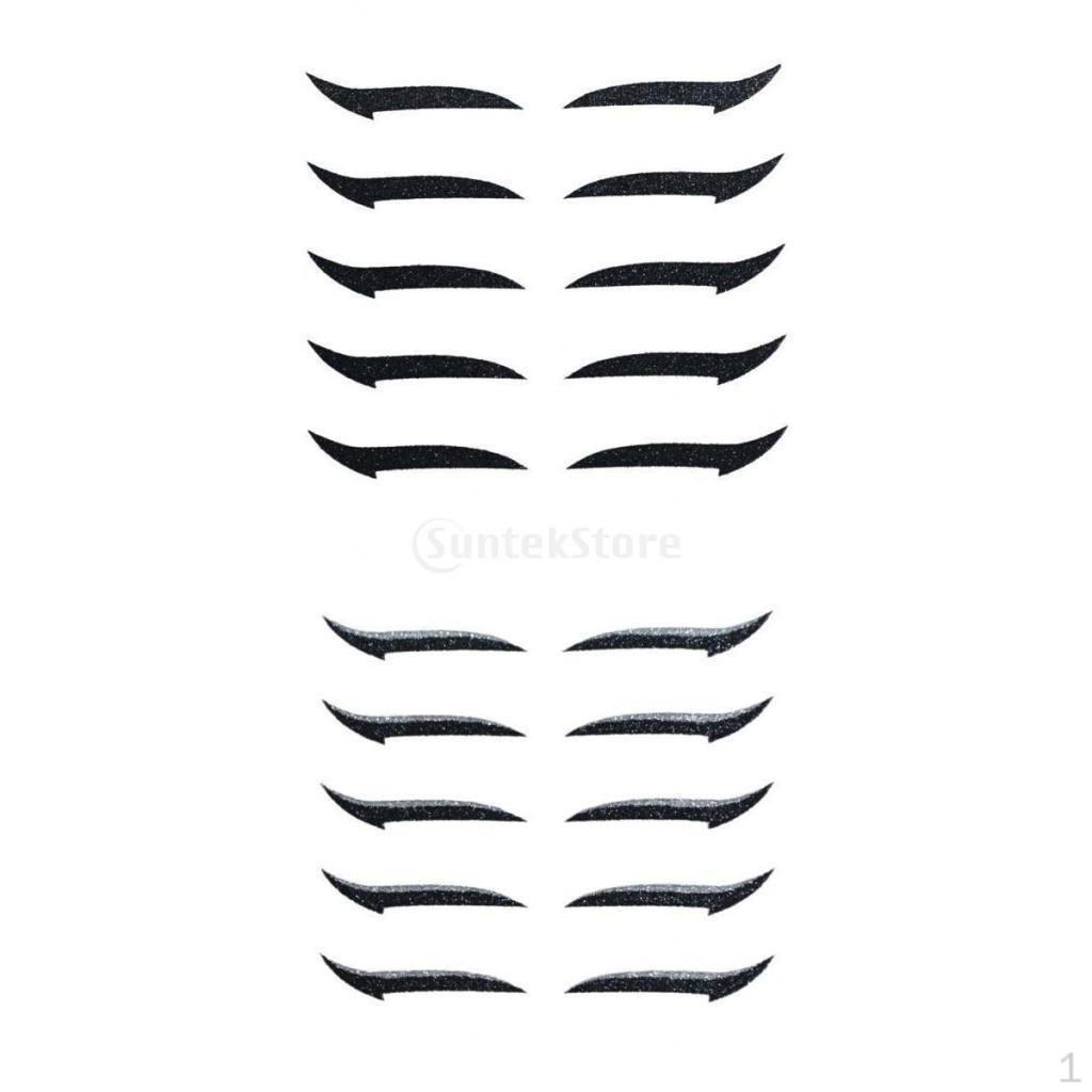 

10 пар модных клейких лент 5 черных