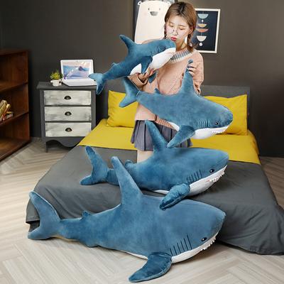 Shark Doll Plush Toy Whale Doll Girl Bed Holding Sleeping Pillow Long Pillow Rag Doll