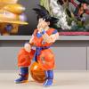 Dragon Ball Anime Vegeta Son Goku Figurine Sitting Action Figures Pvc Model Statue Collection Decoration Desktop Toys Gifts