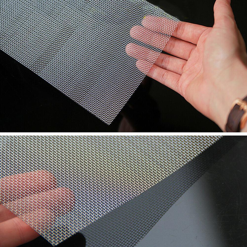 Filet de réparation en acier pour pare-chocs de voiture, pour fissures en plastique, trous, grille de réparation pour pare-chocs, carrosserie, capot, ouvertures de véhicule