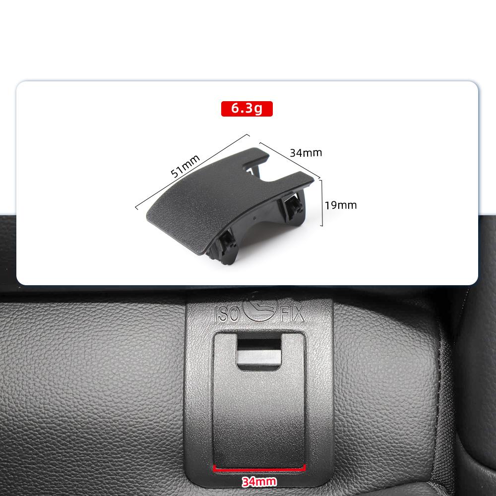 Rear Child Safety Seat Cover Seat Buckle ISOFIX Cover Child Seat Trim Cover For NISSAN QASHQAI 2015-2022 Dongfeng Kadjar