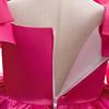 Robe de Princesse Satinée pour Filles – Jupe Plissée Papillon pour l'Été et la Remise des Diplômes