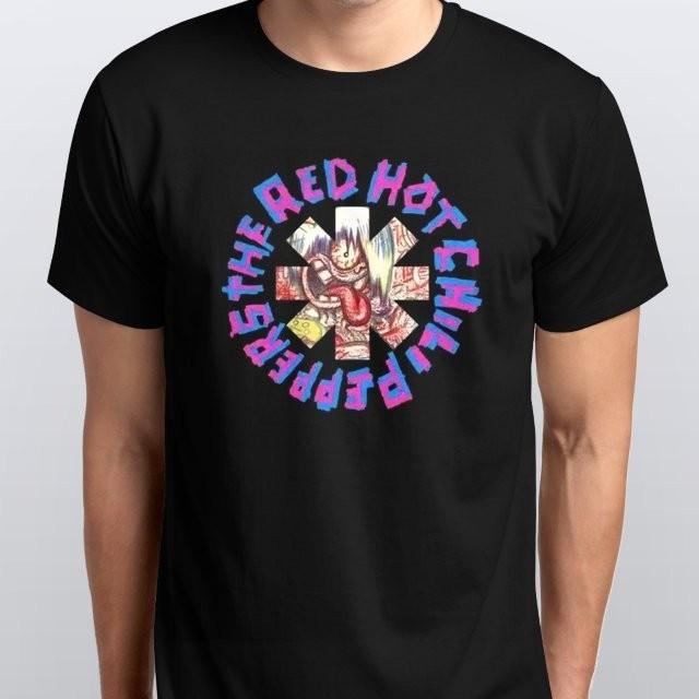 The Red Hot Chilli Pepper Graphic T-SHIRT S M L XL XXL 3 4 XL colours Black