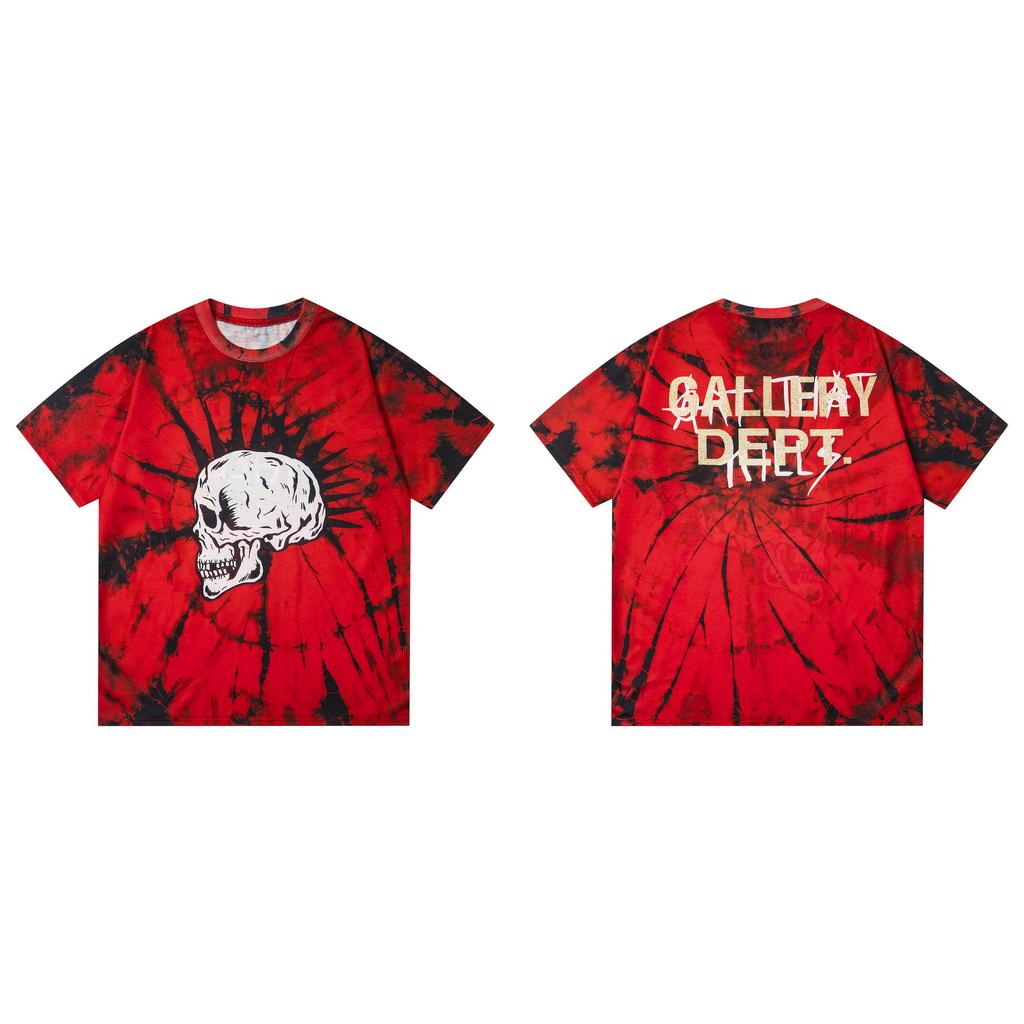 26SS Foreign Trade Gallery Dept T-Shirt Collection Gallery Casual Short Sleeve Men's and Women's Same Style Factory Spot Straight Hair