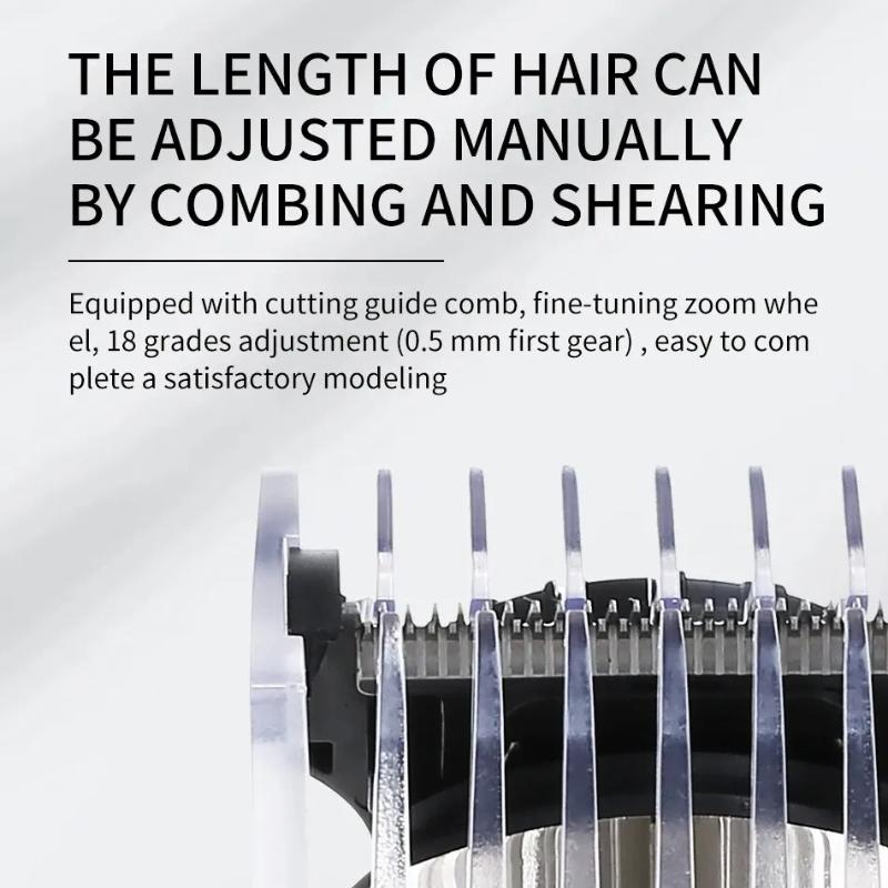 Original VGR V-072 Electric Razor Full Body Wash Lightweight Hair Clipper for Men Oil Head Clipper with LED Display Electric Home Clipper Razor Shaver