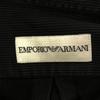Emporio Armani stripe Long sleeve Button down shirt 38 black Men's Used