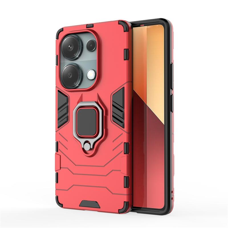 Stoßfeste Handyhülle für Xiaomi Poco M6 Pro Hülle Anti-Knock Hart Panzer Rückseite für Poco M6 Pro Hülle für Poco M6 X6 Pro 5G