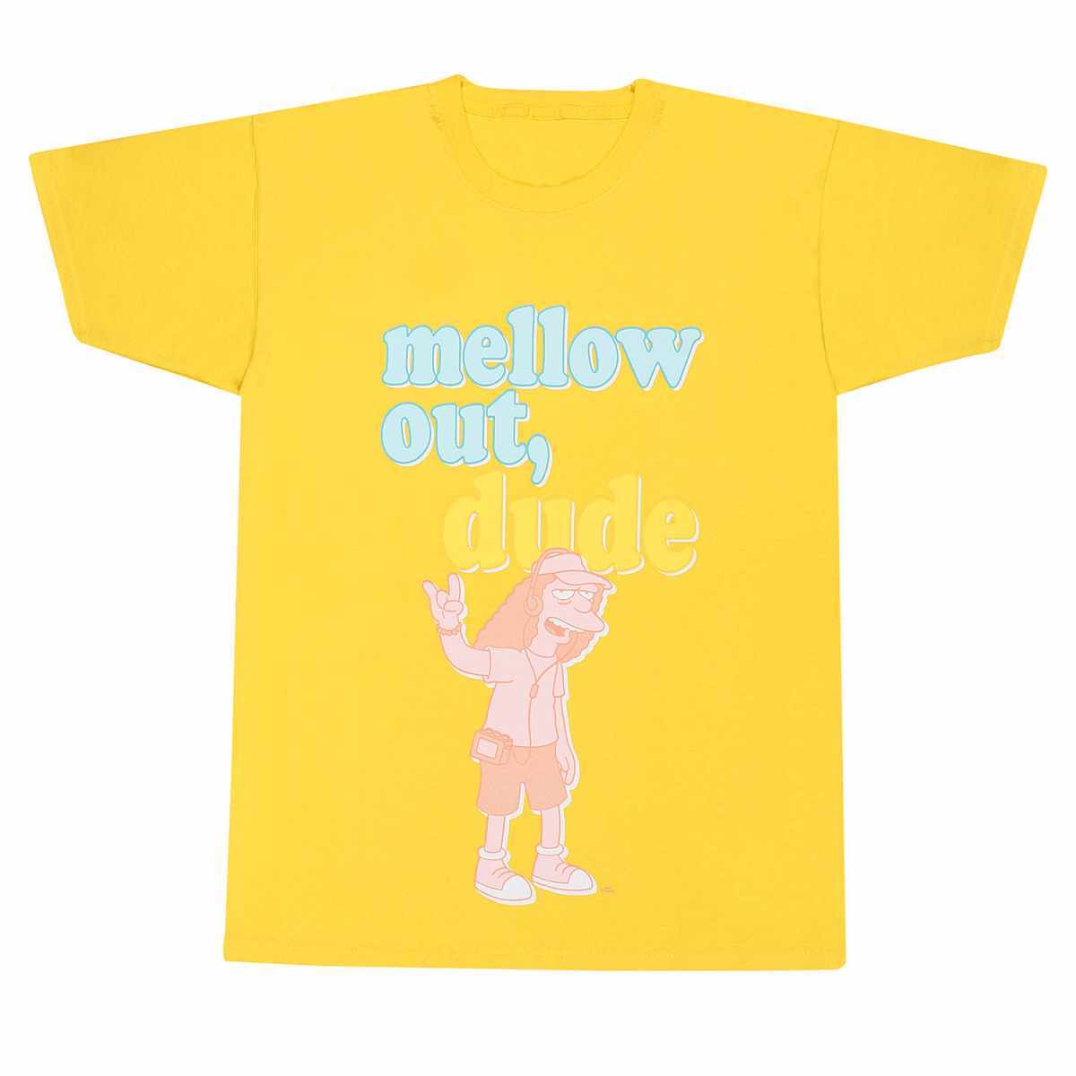 The Simpsons Mellow Out Dude Official Merchandise T-Shirt MLXL2XL XXXXL