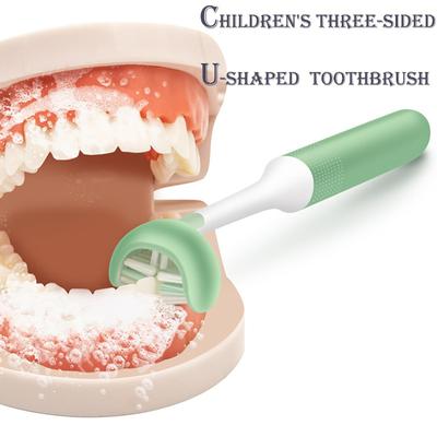 3D Children's Toothbrush Three-sided U-shaped Package 360 Degrees No Dead Ends Comprehensive Care Toothbrush YSL
