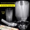 Disposable Plastic Crystal Bowls