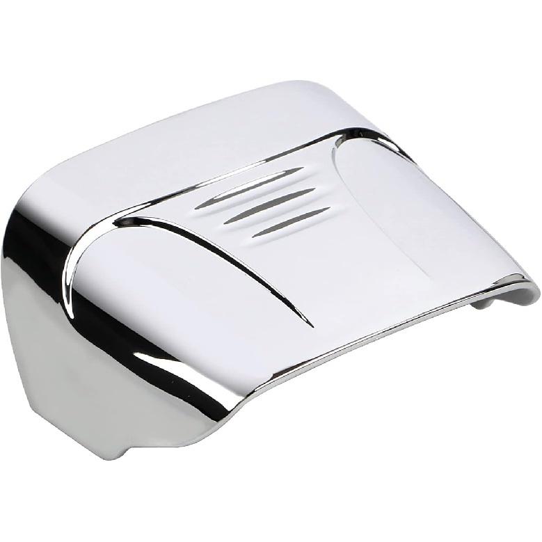 

Chrome ABS Plastic Taillight Cover without Slots Rear Tail Light Visor Cover Compatible with 1973-2023 Harley Wide Glide Touring Street Electra Glide