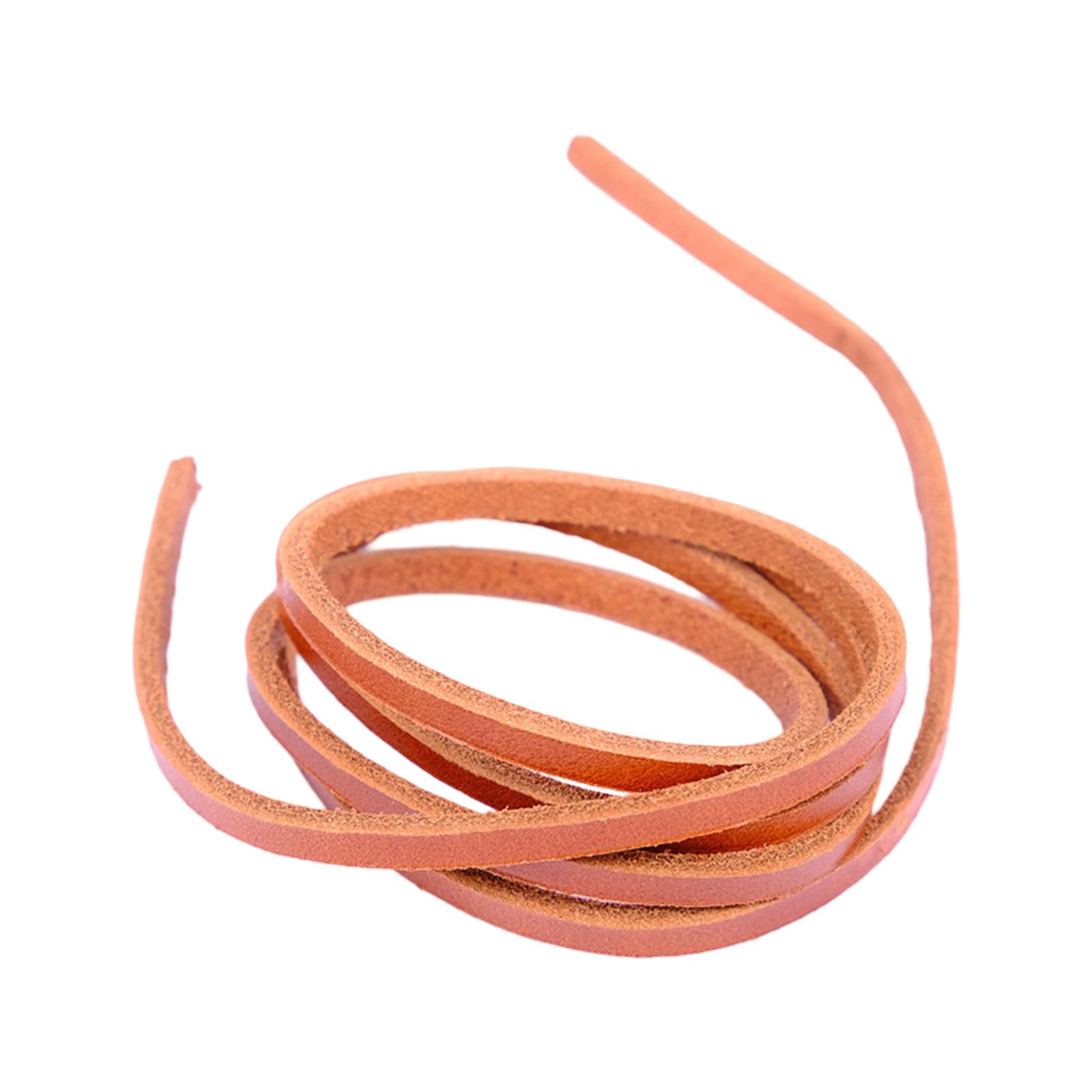 

Искусственная кожаный шнур 1 м для изготовления украшений и поделок, шнур для браслетов, практичная нить для ожерелий, плетеная нить-веревка разноцветный