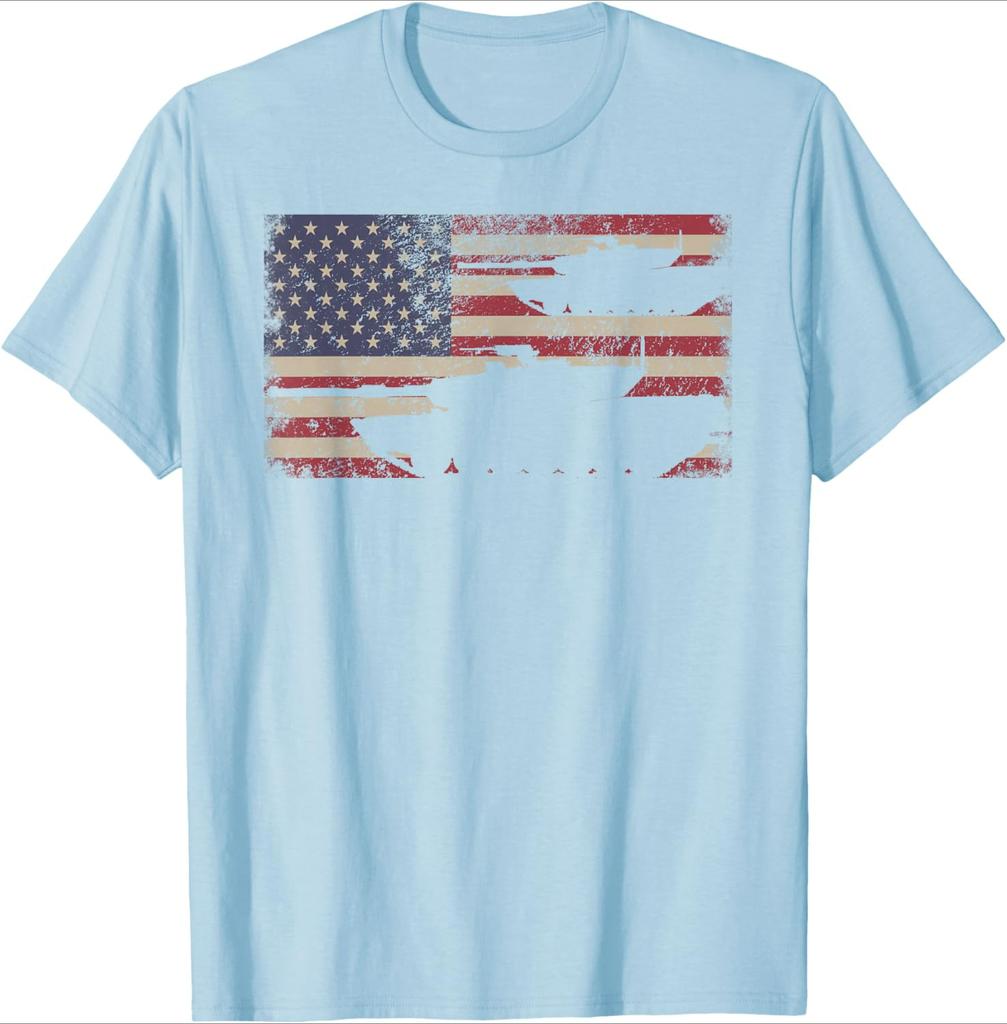 M1 Abrams Battle Tank USA American Flag Design 100 Cotton Summer Short Sleeve Oneck Casual Printed Mens Tshirt