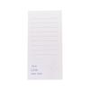 Creative Simple Note Pad Unprinted Style Practical Memo Tearable Schedule Portable Stick Weekly Plan Vocabulary Record Book
