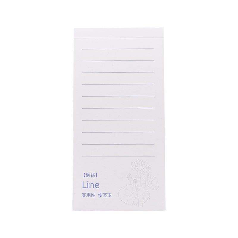 Creative Simple Note Pad Unprinted Style Practical Memo Tearable Schedule Portable Stick Weekly Plan Vocabulary Record Book