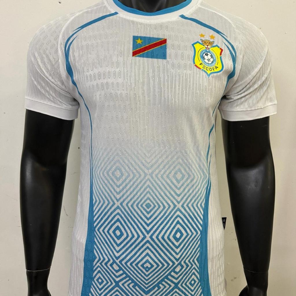 2026 World Cup Congo National Team Player Version Jersey Quick-drying Breathable T-shirt Can Be Printed Number Cross-border Special Supply