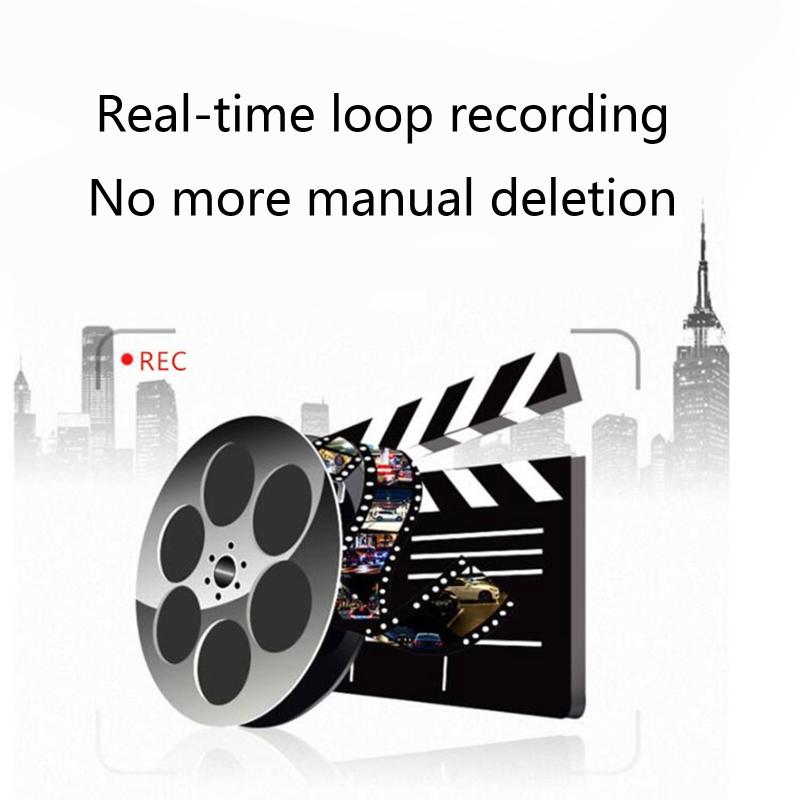Car for Touch Display DVR Wide Angle Rearview Video Dashboard Camera Parking Monitor Recorder