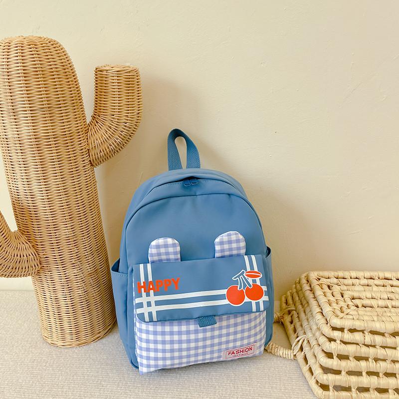 High-capacity Breathable School Backpack For Young Kids In Stylish Macaron Colors