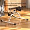 Compact Indoor Fitness Bike: Mini Rehabilitation and Leg Trainer for Seniors