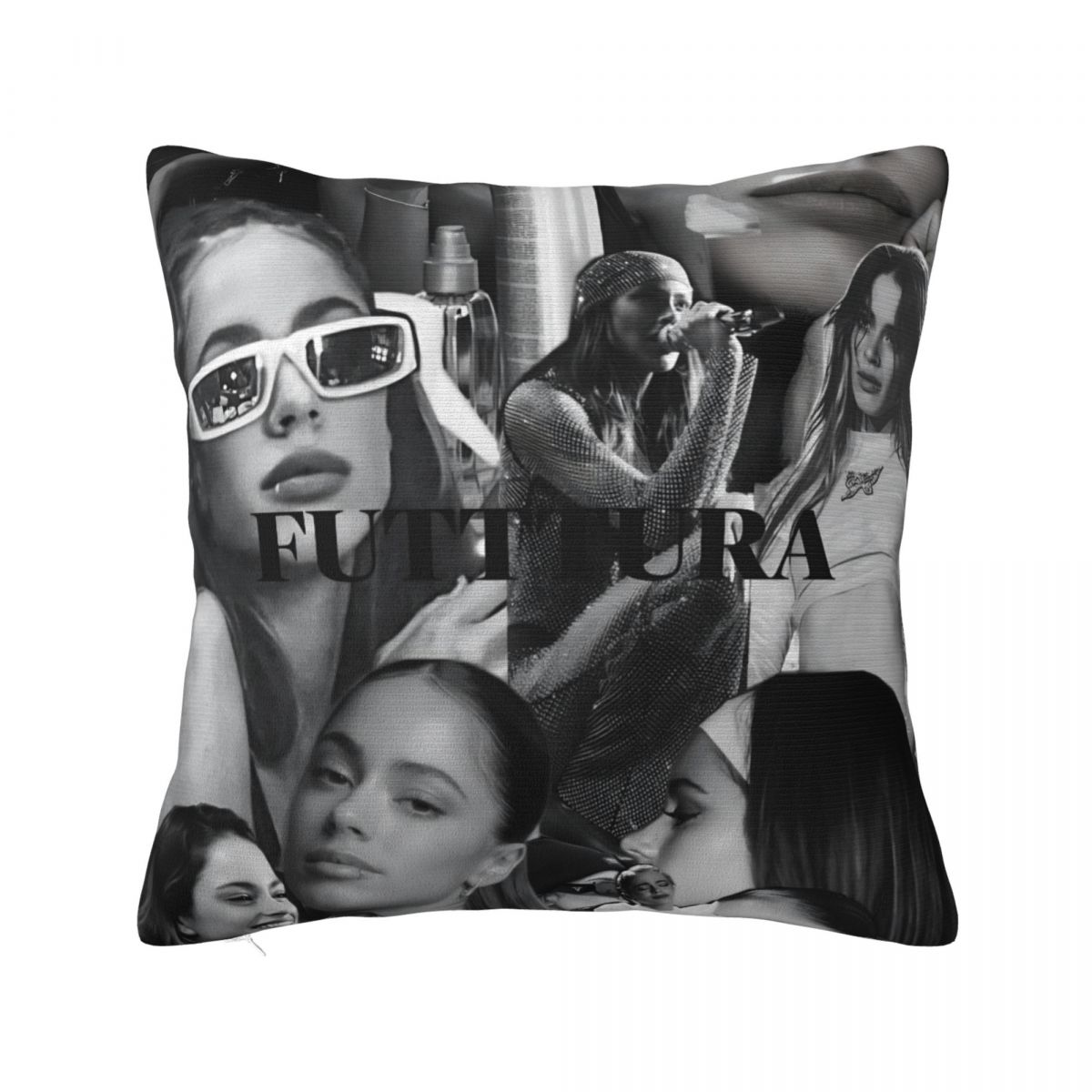 

TINI STOESSEL Futttura Tour Pillowcase Polyester Cushion Cover Gift Singer Throw Pillow Case Cover Home Drop Shipping 45X45cm 30cm x 30cm
