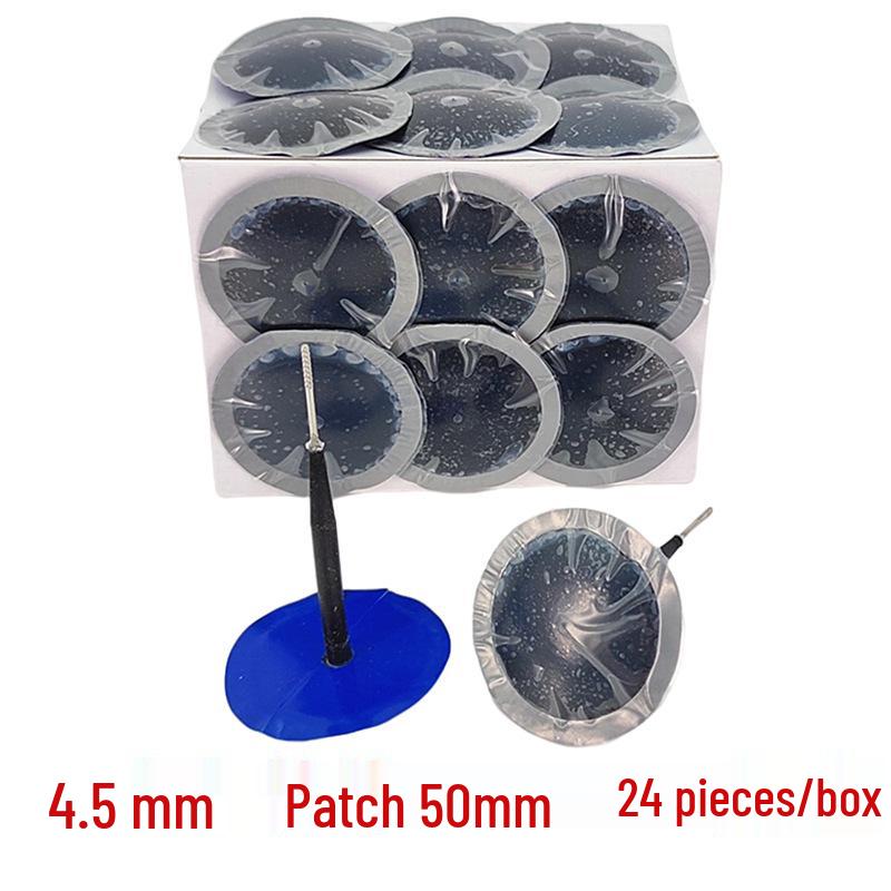 Mushroom Nail Tire Repair Plug & Patch Set for Vacuum Tires (3mm, 4.5mm, 6mm)